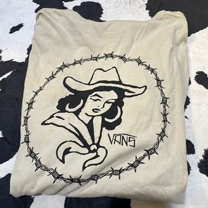 vans barbed cowgirl tee